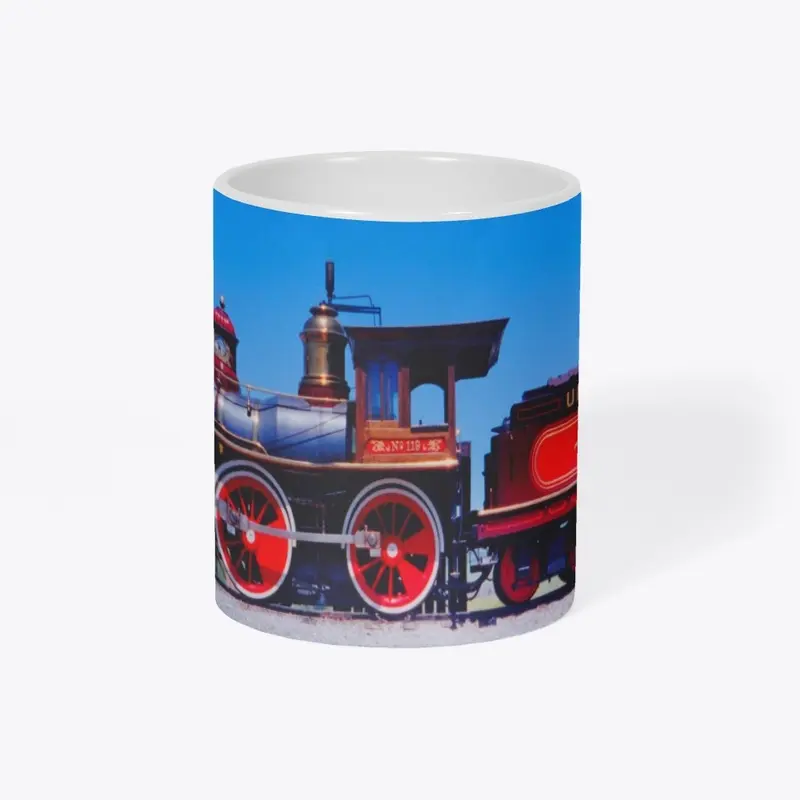 Golden Spike Engine #119 Mug