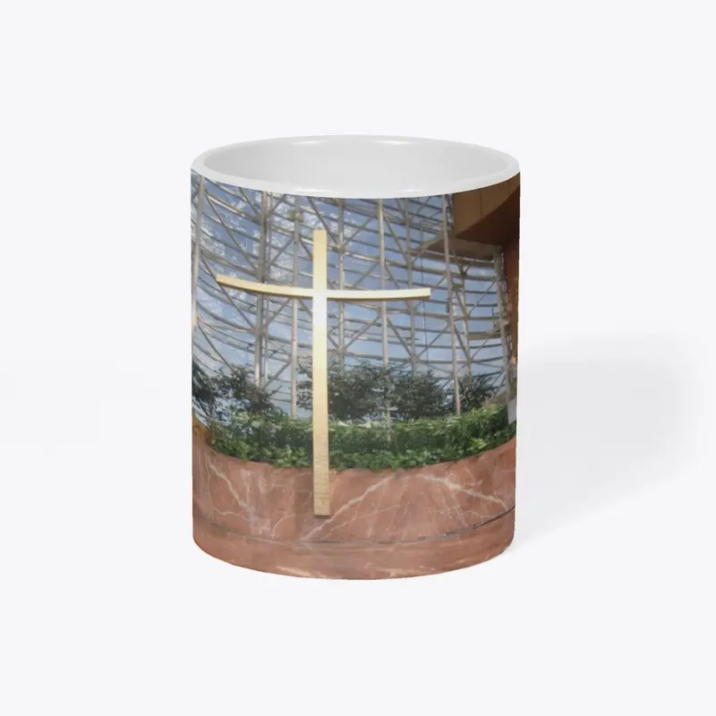 Crystal Cathedral Cross Mug