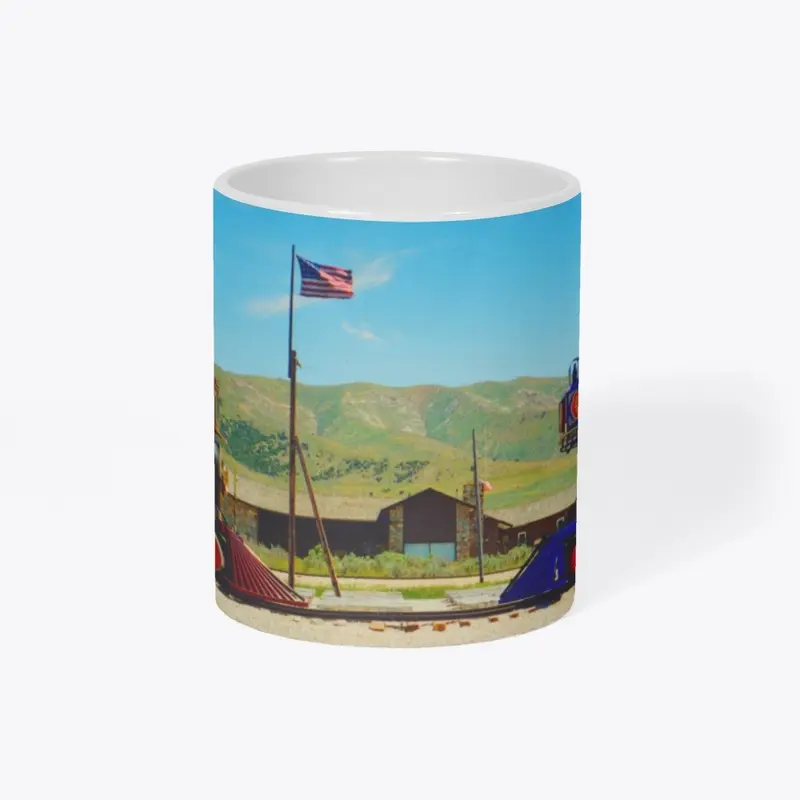 Golden Spike NHS Mug